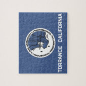 トーランス国旗（カリフォルニア州） ジグソーパズル (縦)