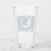 トーランス国旗（カリフォルニア州） タンブラーグラス (裏面)