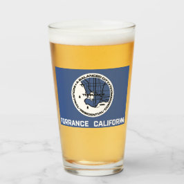トーランス国旗（カリフォルニア州） タンブラーグラス