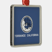 トーランス国旗（カリフォルニア州） メタルオーナメント (右)