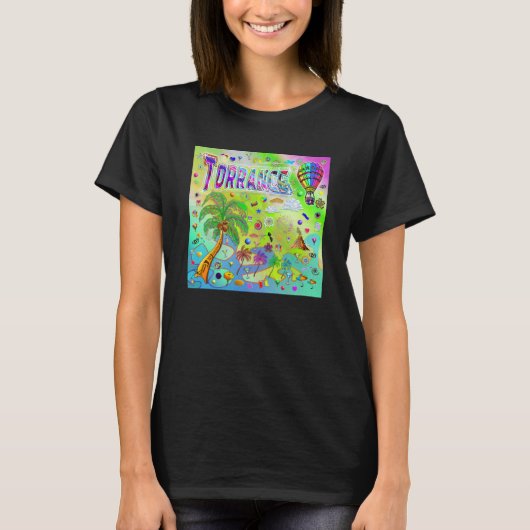トーランス時代を超越したメロディTシャツ Tシャツ (正面)