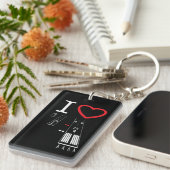 トーランス空港滑走路29L / 29R - 11L / 11R キーホルダー (正面右)