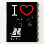 トーランス空港滑走路29L - 29R / 11L - 11R ノートブック (裏面)