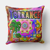 トーラントロピカルフレンズ枕 クッション (裏面)