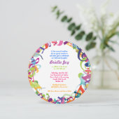 トーラーの音こうもりバー（ユダヤ教の）バル・ミツバー招待状 招待状 (スタンド正面)