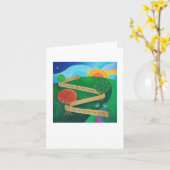 トーラーノートカードの植栽 カード (黄色い花)