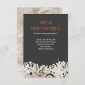 トーラーバーバルミツワーパーティーカード 招待状 (正面/裏面)