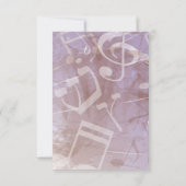 トーラーバーバルミツワーパーティーカード 招待状 (裏面)