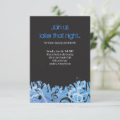 トーラーバーバルミツワーパーティーカード 招待状 (スタンド正面)