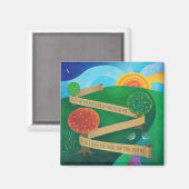 トーラー磁石の植栽 マグネット (正面/裏面)