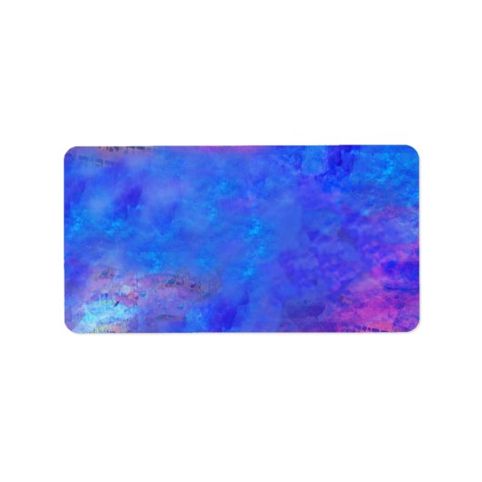 トーラー&チューリップバルミツワー招待状 ラベル (正面)