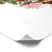 トーラ引用文のためのユダヤの休日のスクコット ポスター (角)