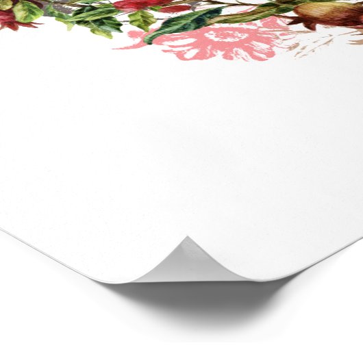 トーラ引用文のためのユダヤの休日のスクコット ポスター (角)