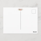 トーラ・パルシオ・パルシャス週刊ヘブライ語朗読会 ポストカード (裏面)