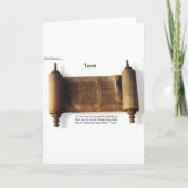 トーラ「自もし分のためには」知恵の引用文贈り物とTee カード (正面)