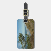 トーリーパインとカリフォルニアの海岸線の風景 ラゲッジタグ (正面縦)
