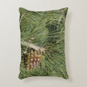 トーリーパインクローズアップカリフォルニアボタニカル アクセントクッション (正面(垂直))