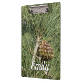 トーリーパインクローズアップカリフォルニアボタニカル クリップボード (左)