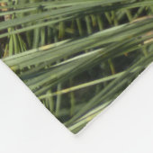 トーリーパインクローズアップカリフォルニアボタニカル フリースブランケット (角)