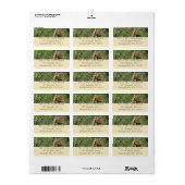 トーリーパインクローズアップカリフォルニアボタニカル ラベル (フルシート)