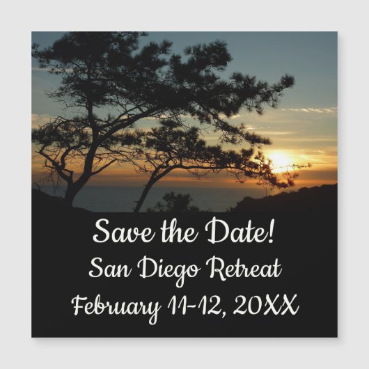 トーリーパインサンセットIカリフォルニアの風景 (正面)