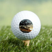 トーリーパインサンセットIカリフォルニアの風景 ゴルフボール (インサイチュ 木)