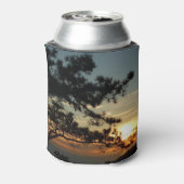 トーリーパインサンセットIカリフォルニアの風景 缶クーラー (缶裏面)
