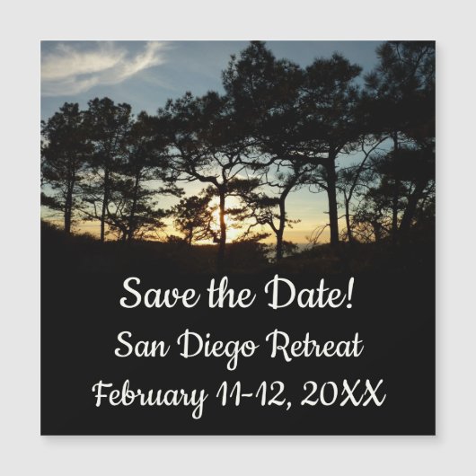 トーリーパインサンセットIIカリフォルニアの風景 (正面)