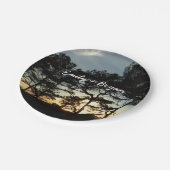 トーリーパインサンセットIIカリフォルニアの風景 ペーパープレート (アングル)