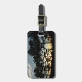 トーリーパインサンセットIIカリフォルニアの風景 ラゲッジタグ (正面縦)