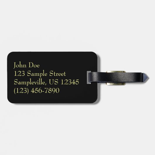 トーリーパインサンセットIIカリフォルニアの風景 ラゲッジタグ (裏面横)