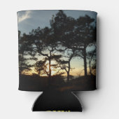 トーリーパインサンセットIIカリフォルニアの風景 缶クーラー (裏面)