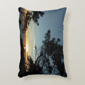 トーリーパインサンセットIIIカリフォルニアの風景 アクセントクッション (正面(垂直))