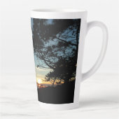 トーリーパインサンセットIIIカリフォルニアの風景 カフェラテマグ (右)