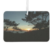 トーリーパインサンセットIIIカリフォルニアの風景 カーエアーフレッシュナー (裏面)