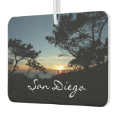 トーリーパインサンセットIIIカリフォルニアの風景 カーエアーフレッシュナー (左)