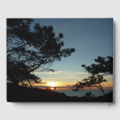 トーリーパインサンセットIIIカリフォルニアの風景 ゲストブック (裏面)