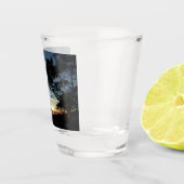 トーリーパインサンセットIIIカリフォルニアの風景 ショットグラス (右)