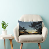 トーリーパインサンセットIIIカリフォルニアの風景 ランバークッション (椅子)