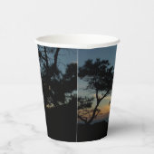 トーリーパインサンセットIIIカリフォルニアの風景 紙コップ (右)