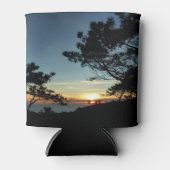 トーリーパインサンセットIIIカリフォルニアの風景 缶クーラー (正面)
