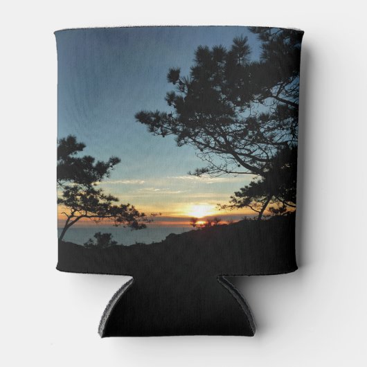 トーリーパインサンセットIIIカリフォルニアの風景 缶クーラー (正面)