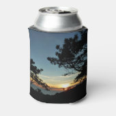 トーリーパインサンセットIIIカリフォルニアの風景 缶クーラー (缶裏面)