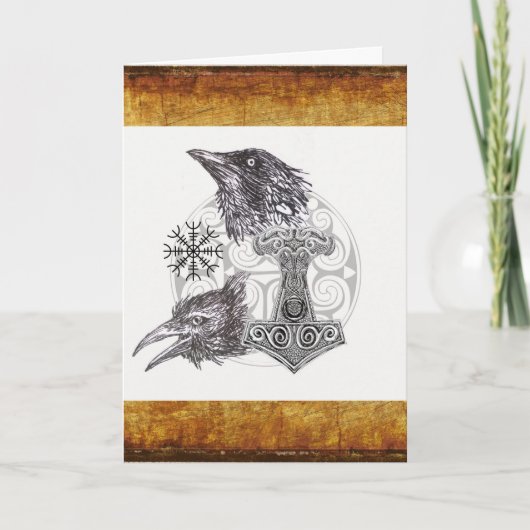 トールのハンマーとラヴェンスのカード カード (正面)