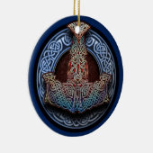 トールのハンマーのペンダントかオーナメント セラミックオーナメント (右)