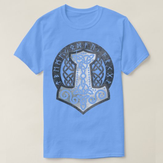トールのハンマーをジョルニール Tシャツ (デザイン正面)