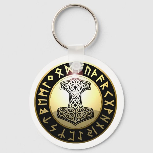 トールのハンマー キーホルダー (正面)