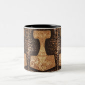 トールのハンマー、ジョルニル ツートーンマグカップ (中央)