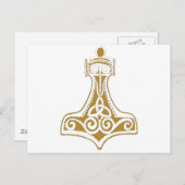 トールのハンマー ポストカード (正面/裏面)