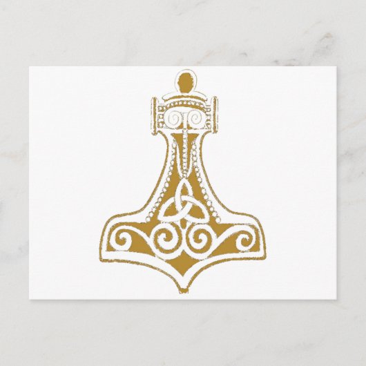 トールのハンマー ポストカード (正面)